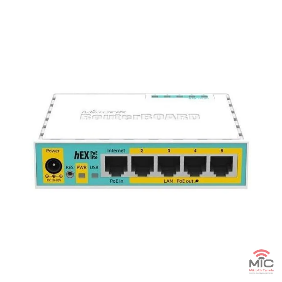 hEX PoE lite (RB750UPr2) product image